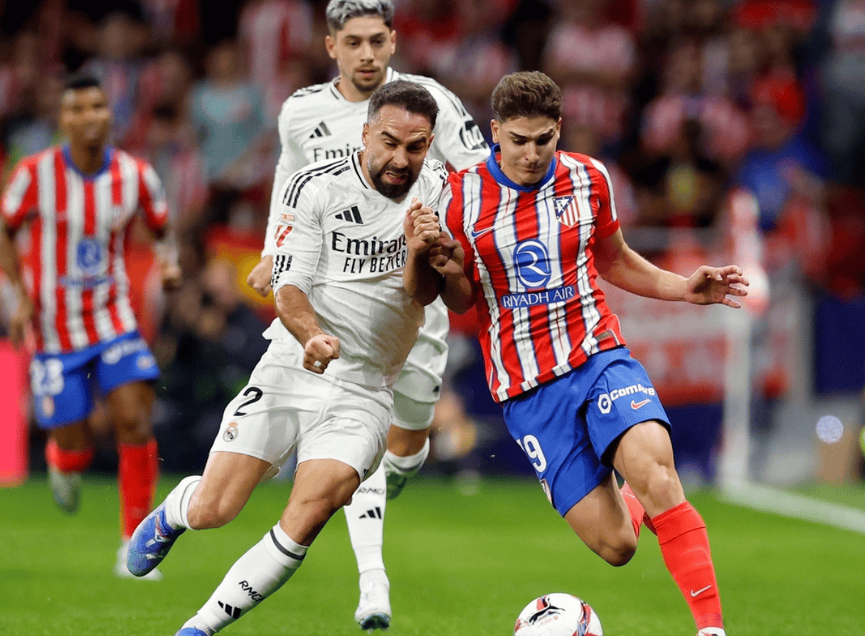 雷火电竞主播-皇马与马德里竞技争夺西甲冠军